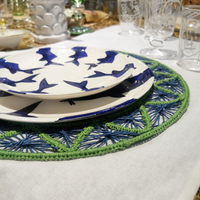 Vert Indigo Sets de Table - Vert Indigo