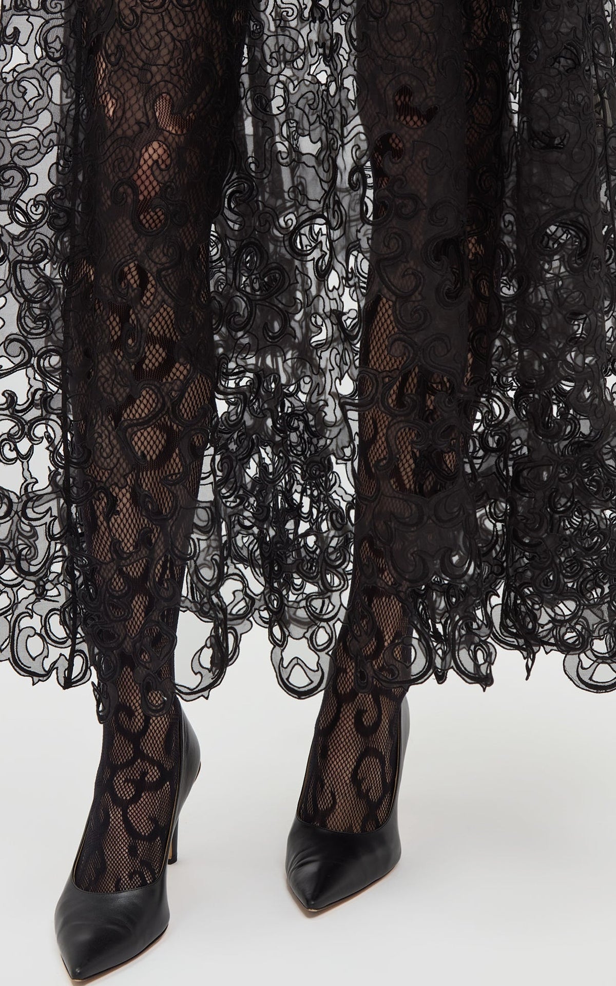 Black / Robe Luma en soie - Black