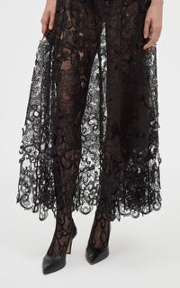 Black / Robe Luma en soie - Black