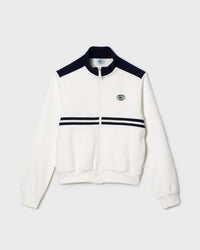 Veste de sport en piqué - Farine/Marine