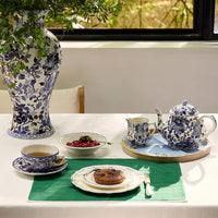 Set de 4 Assiettes à dessert Filet - Bleu