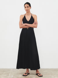 Pleated Skirt - Black