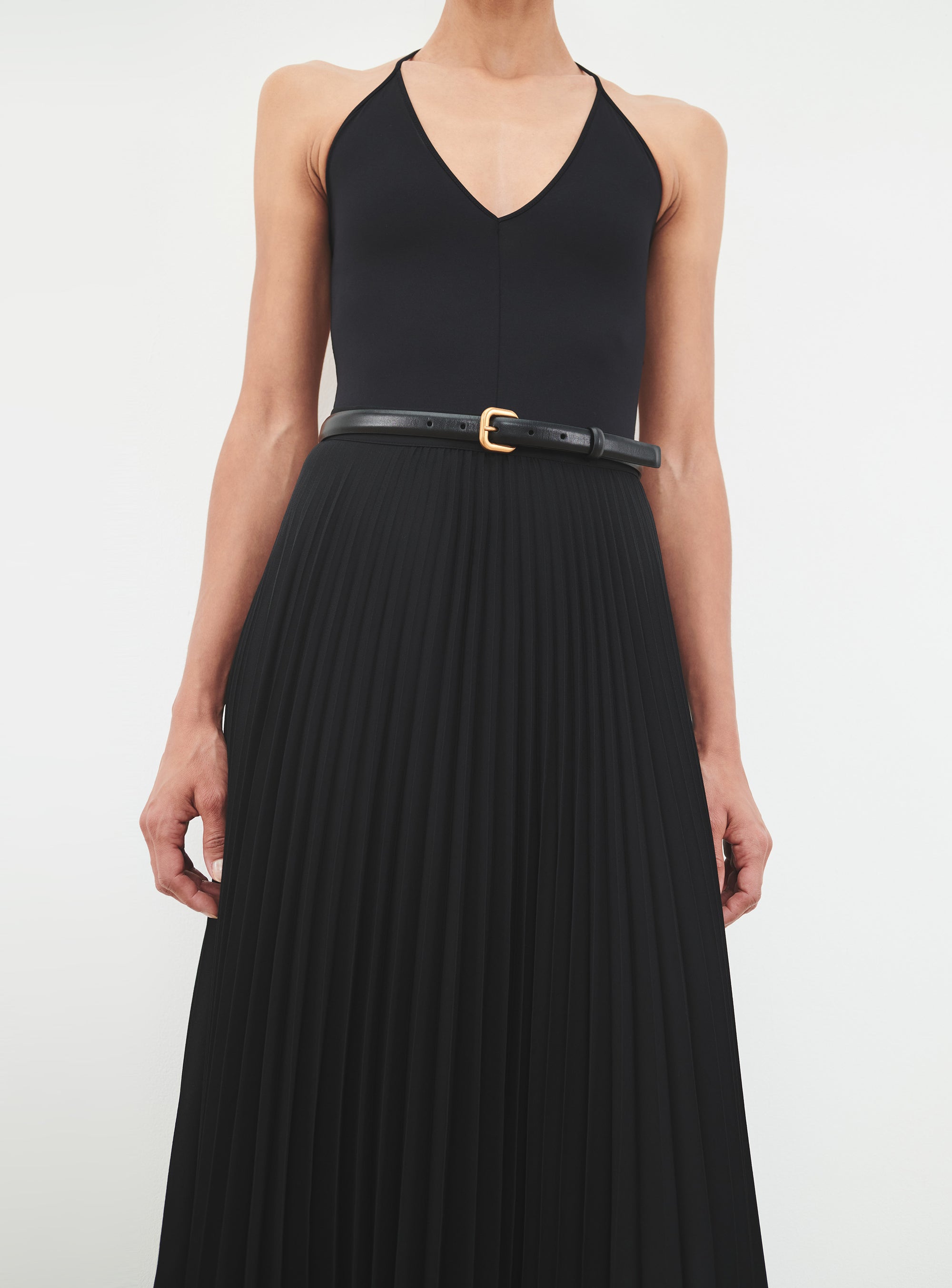 Pleated Skirt - Black