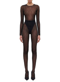 Collant à pois - Black