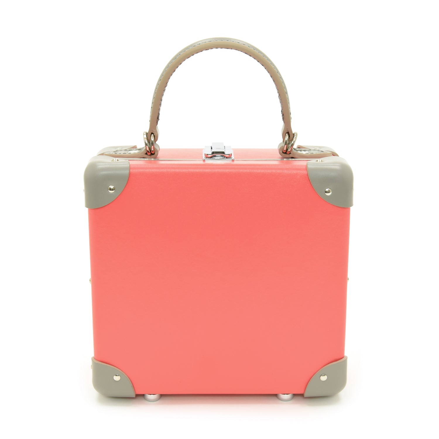 Sac carré London Centenary - Flamant rose & Acier & Chrome