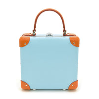 Sac carré London Centenary - Bleu pastel & Citrouille & Chrome