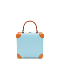 Sac carré London Centenary - Bleu pastel & Citrouille & Chrome