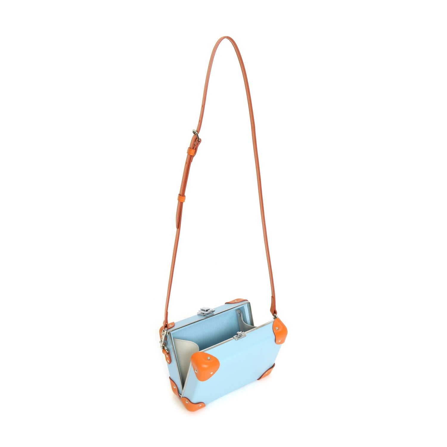 Mini coffret Centenary - Bleu pastel & Citrouille & Chrome