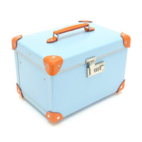 Trousse de toilette Centenary - Bleu pastel & Citrouille & Chrome