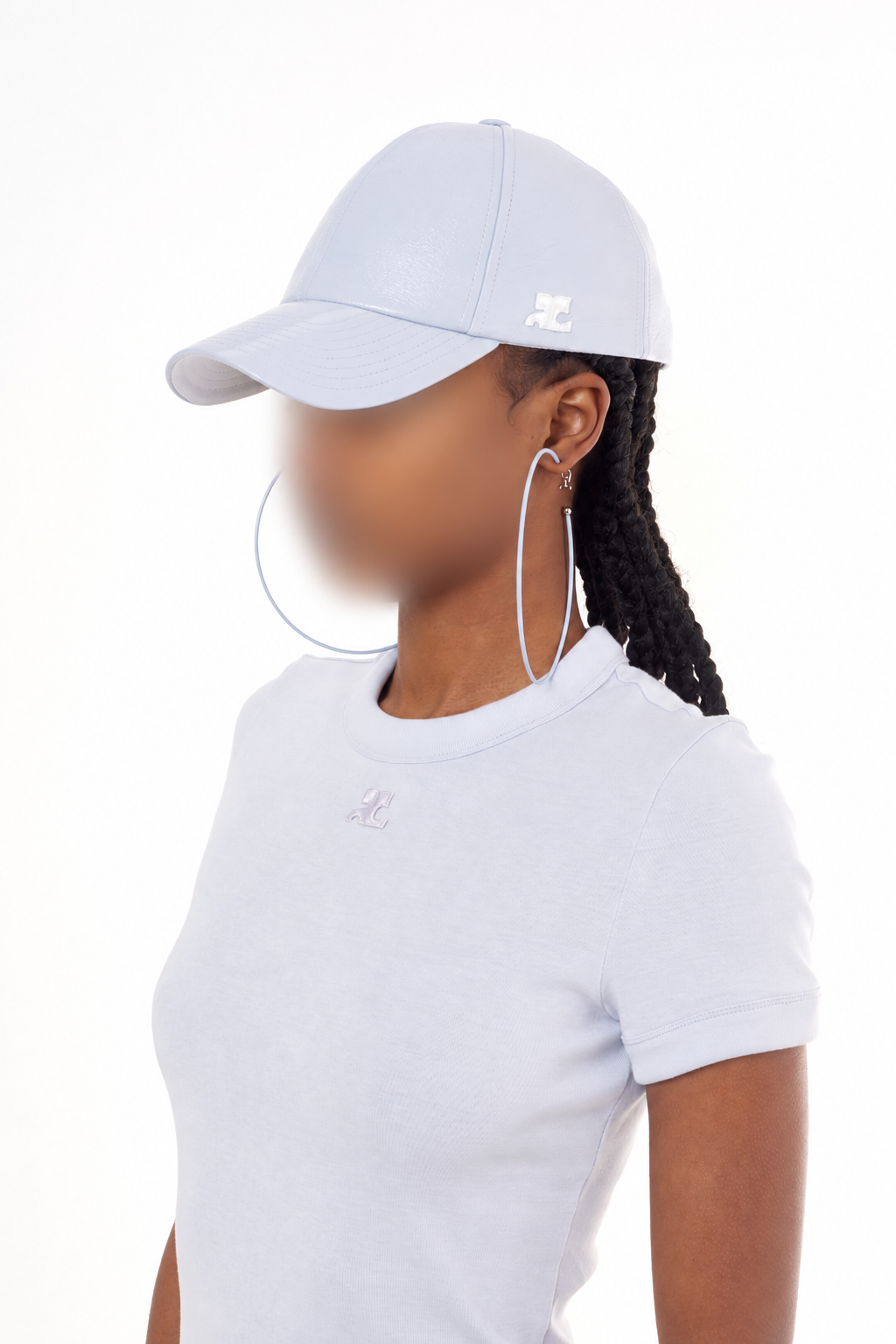 Casquette classique en vinyle - Lavande Foncé