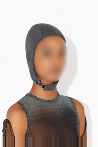 Wool Loop Hat - Middlegrey