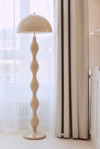 Lampadaire Powers - Beige Glossy