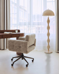 Lampadaire Powers - Beige Glossy