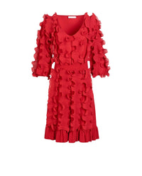 Robe Prose à manches mi-longues - Tango Red
