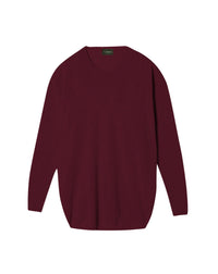 Pull ras de cou oversize en cachemire - Azuki