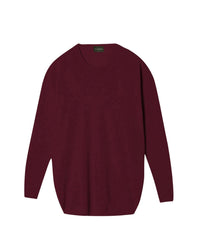 RECO115Ras de cou oversize - Rouge