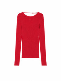 Pull iconique poignets élastiques en maille côtelé - Ruby