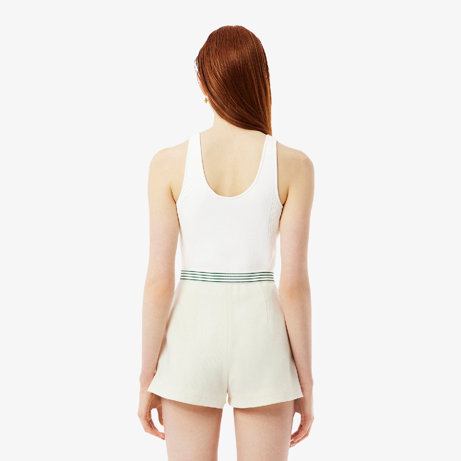 Débardeur Tennis en maille - Blanc & Calathea