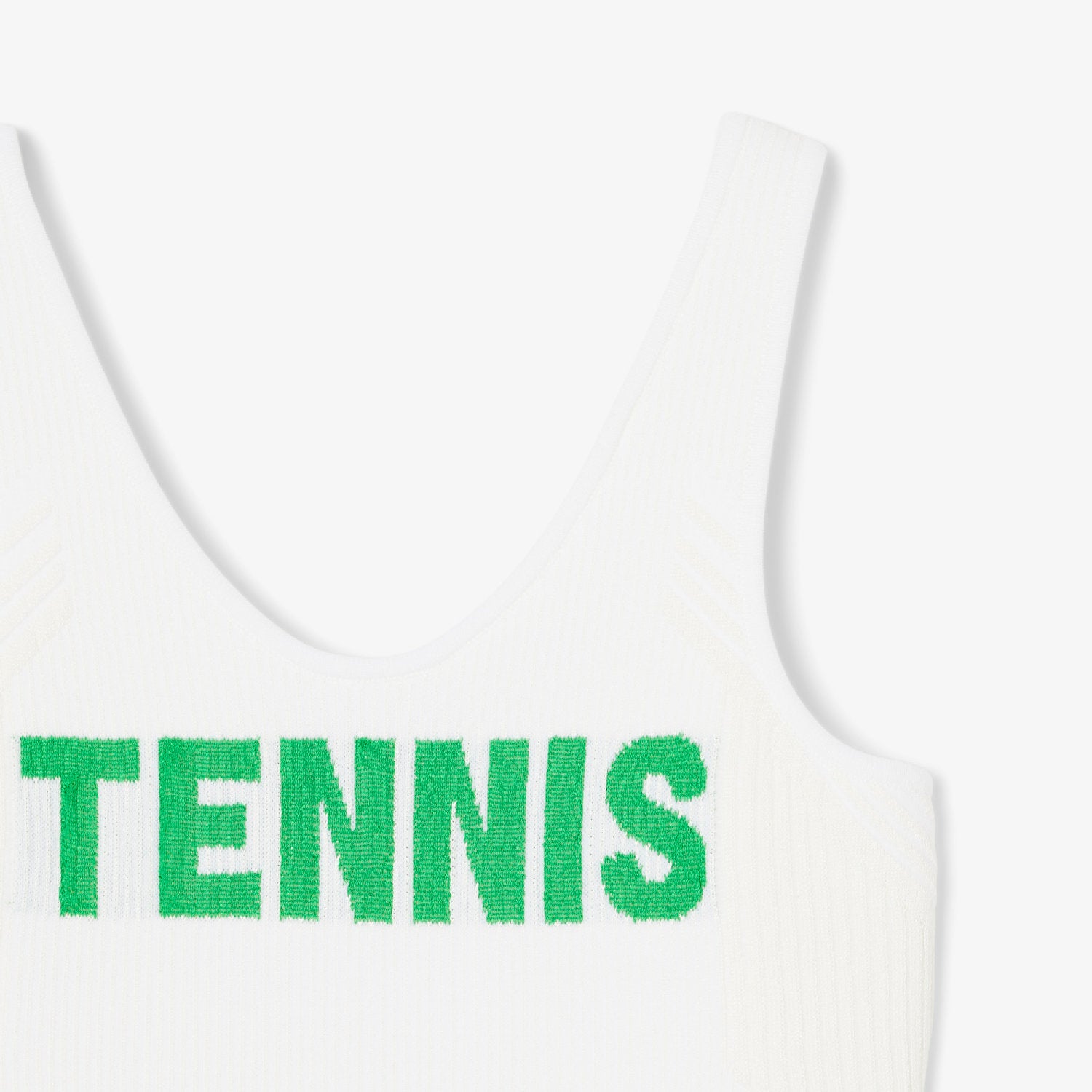 Débardeur Tennis en maille - Blanc & Calathea