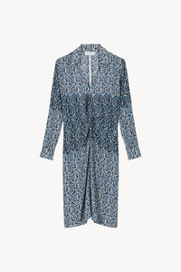 Robe fluide - Bleu Moyen