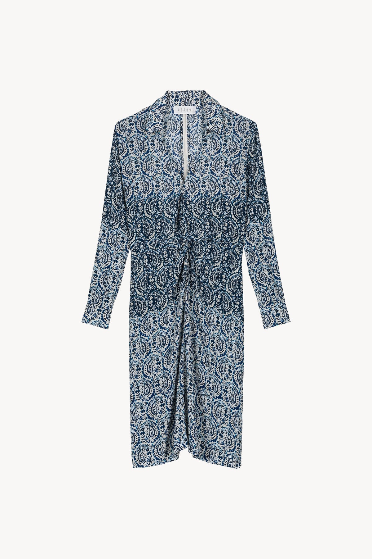 Robe fluide - Bleu Moyen