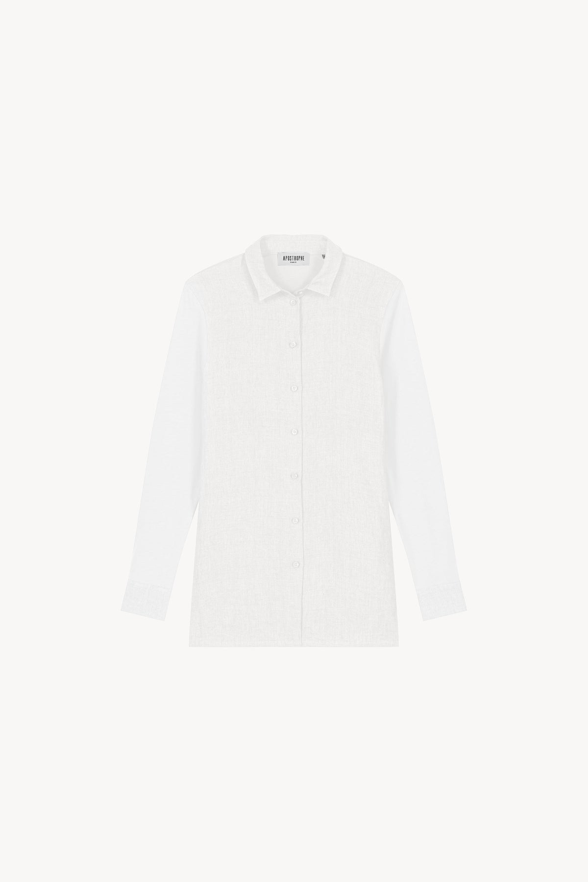 Chemise droite - Blanc Optique