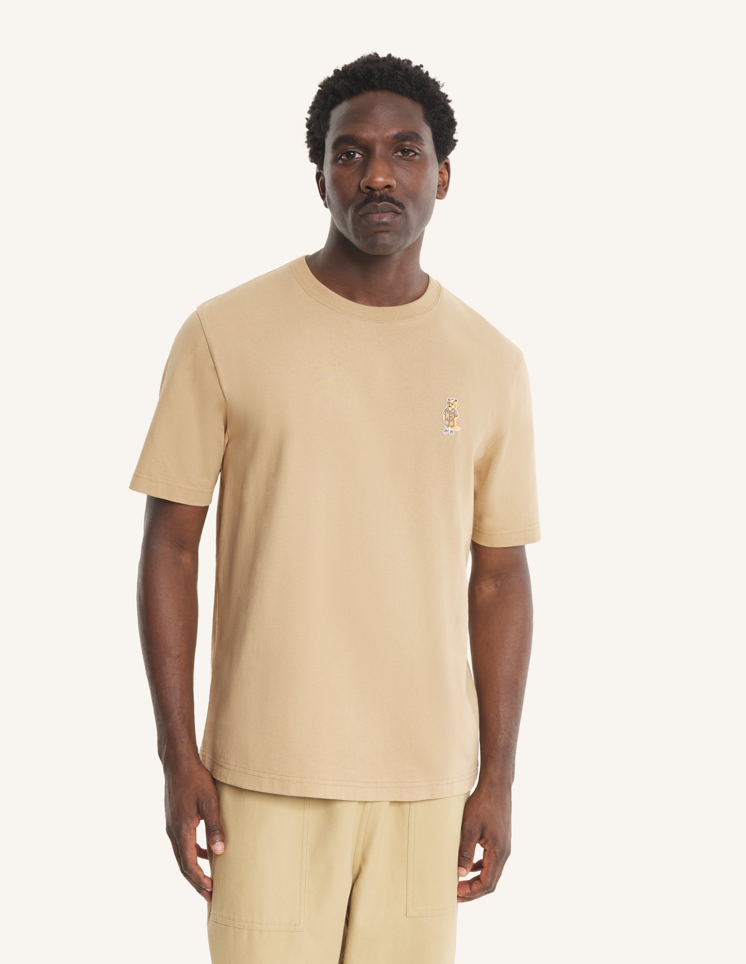Dressed Fox Comfort Tee-Shirt - Roasted Almond