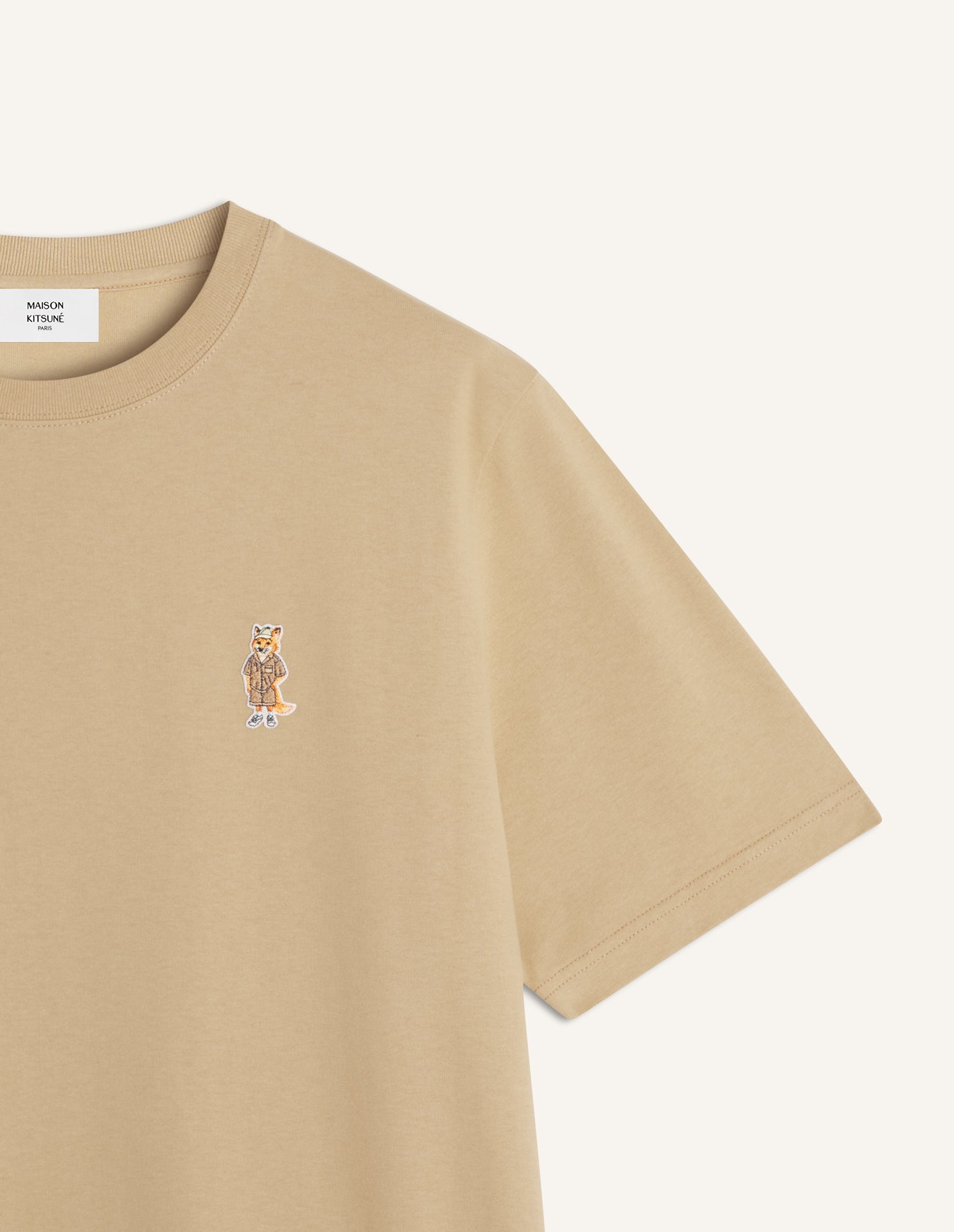 Dressed Fox Comfort Tee-Shirt - Roasted Almond