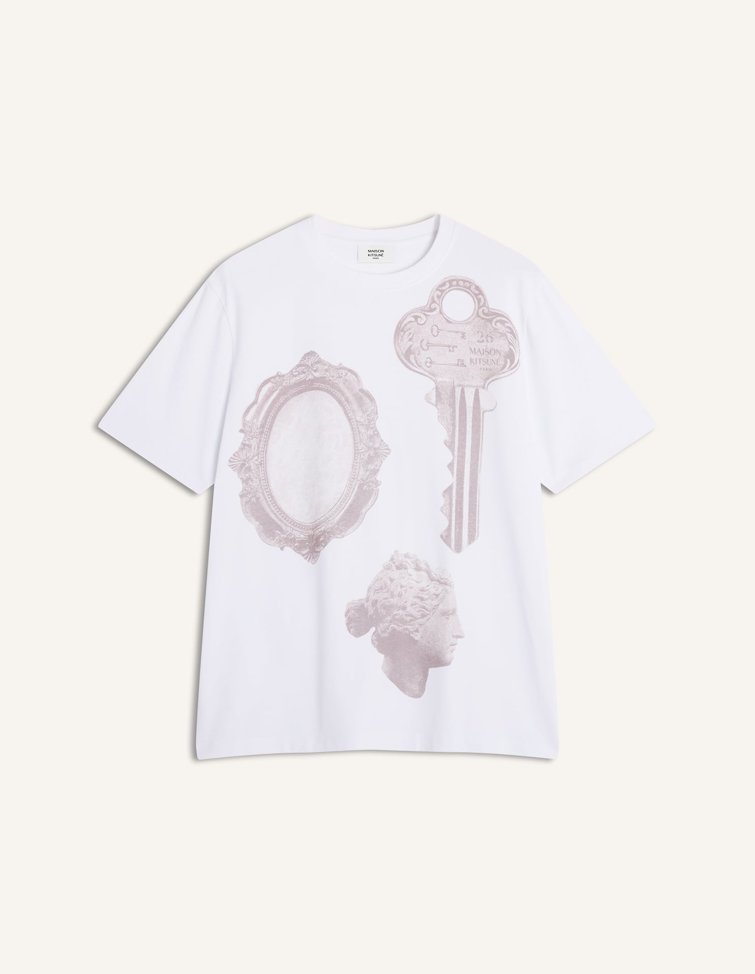 Parisian Objects Comfort Tee-Shirt - White