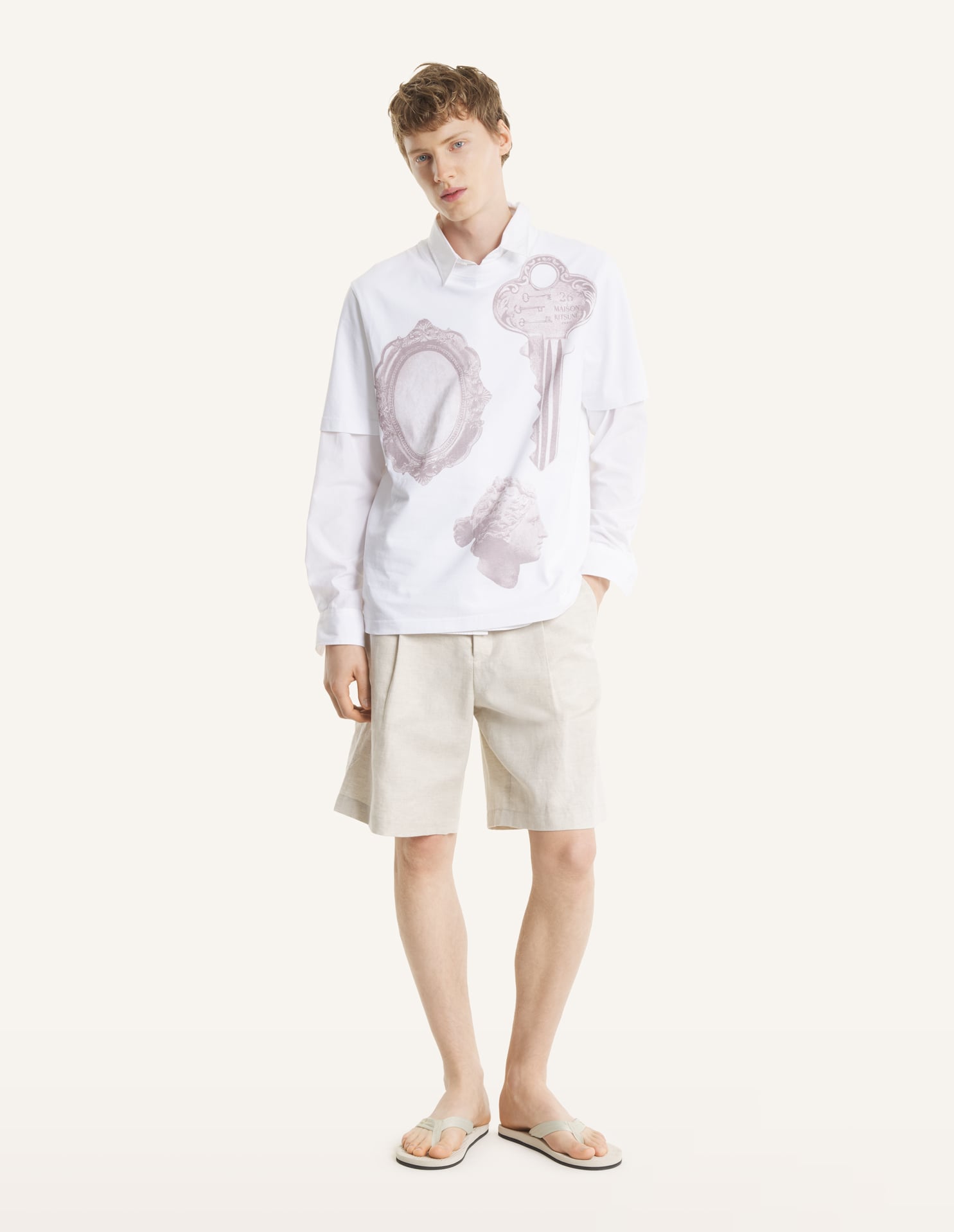 Parisian Objects Comfort Tee-Shirt - White