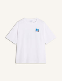 Gallery Fox Oversize Tee-Shirt - White