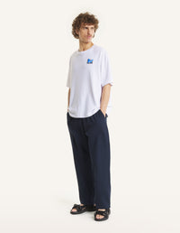 Gallery Fox Oversize Tee-Shirt - White
