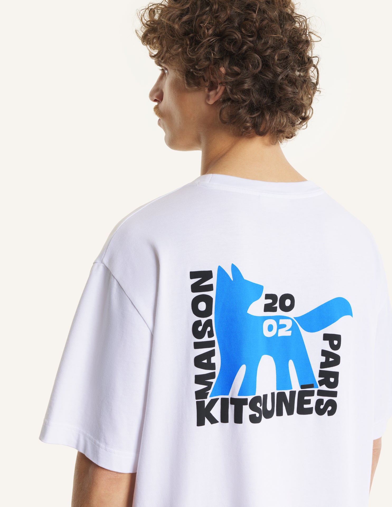 Gallery Fox Oversize Tee-Shirt - White