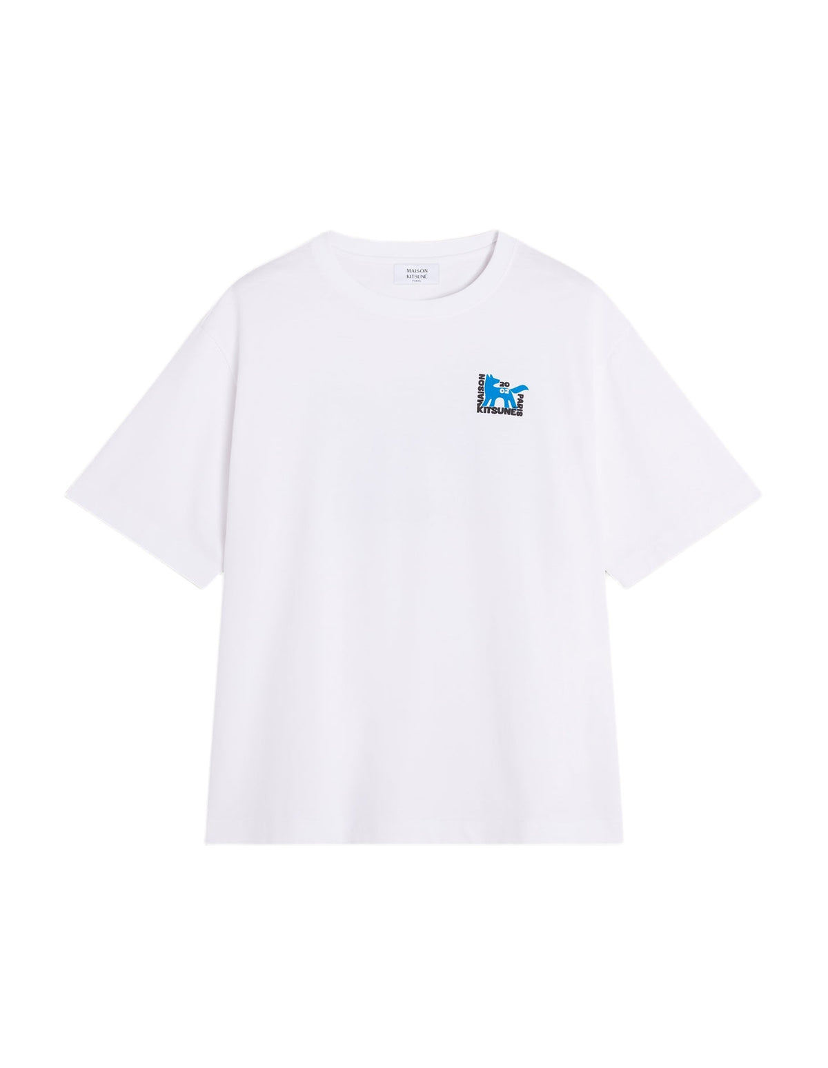 T-shirt oversize Gallery Fox - White