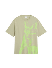 T-shirt oversize Fox Cub - Dusty Green