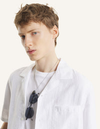 Bali Resort Shirt - Dove