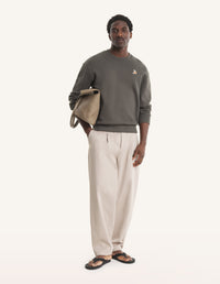 Elasticated Pleated Pants - String