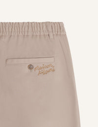 Elasticated Pleated Pants - String
