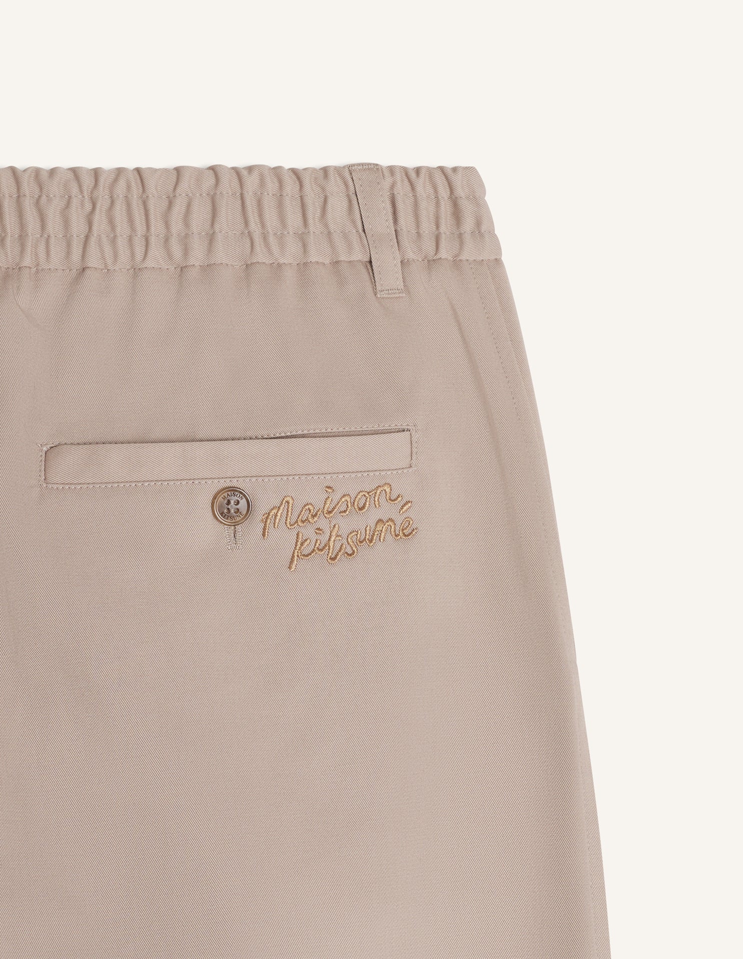 Elasticated Pleated Pants - String
