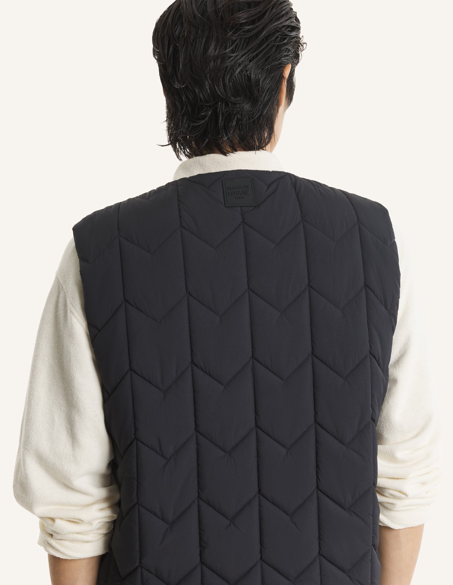 Quilted Vest - Black
