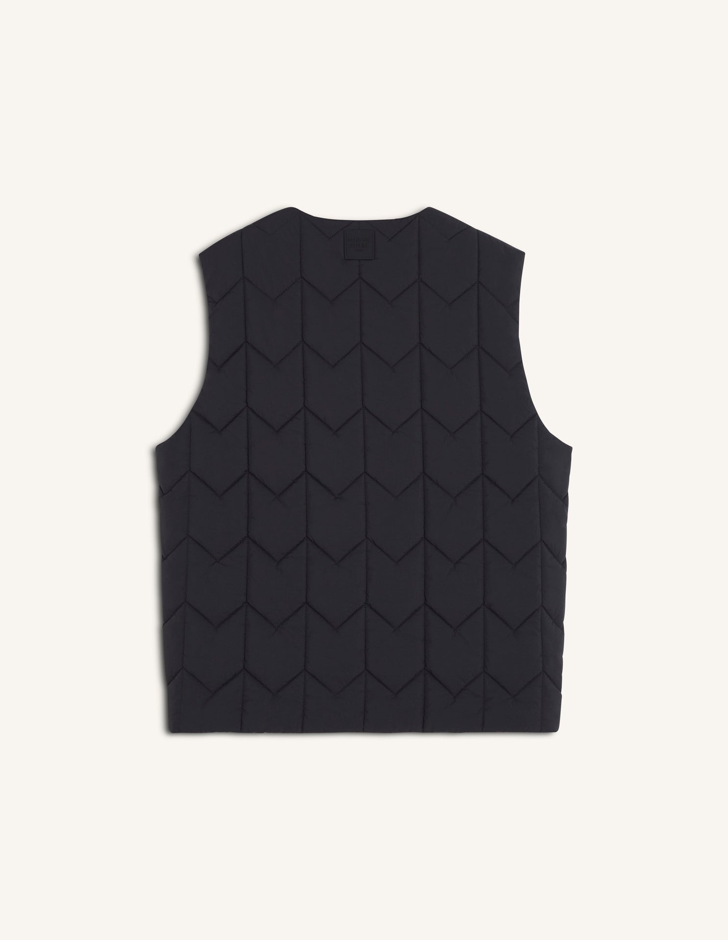 Quilted Vest - Black