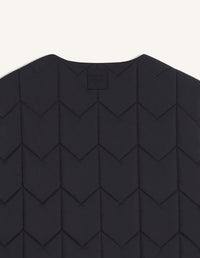 Quilted Vest - Black