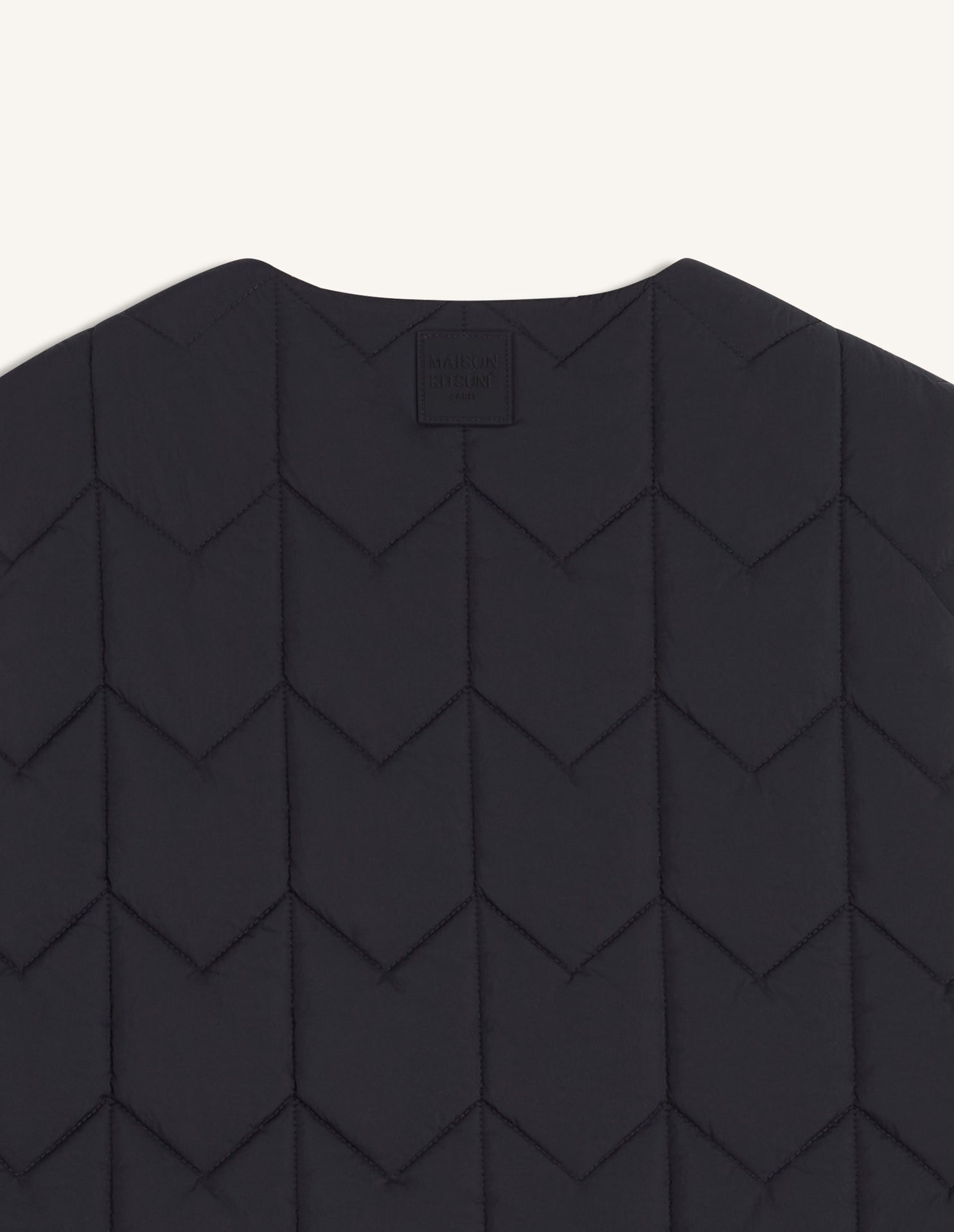 Quilted Vest - Black