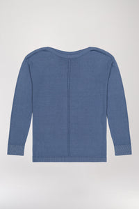 Pull - Bleu Moyen