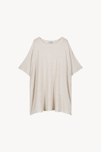Pull poncho - Blanc Cassé