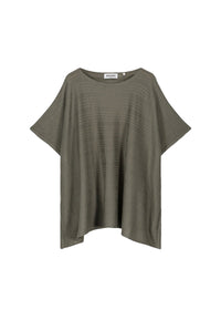 Oversized poncho jumper - Khaki