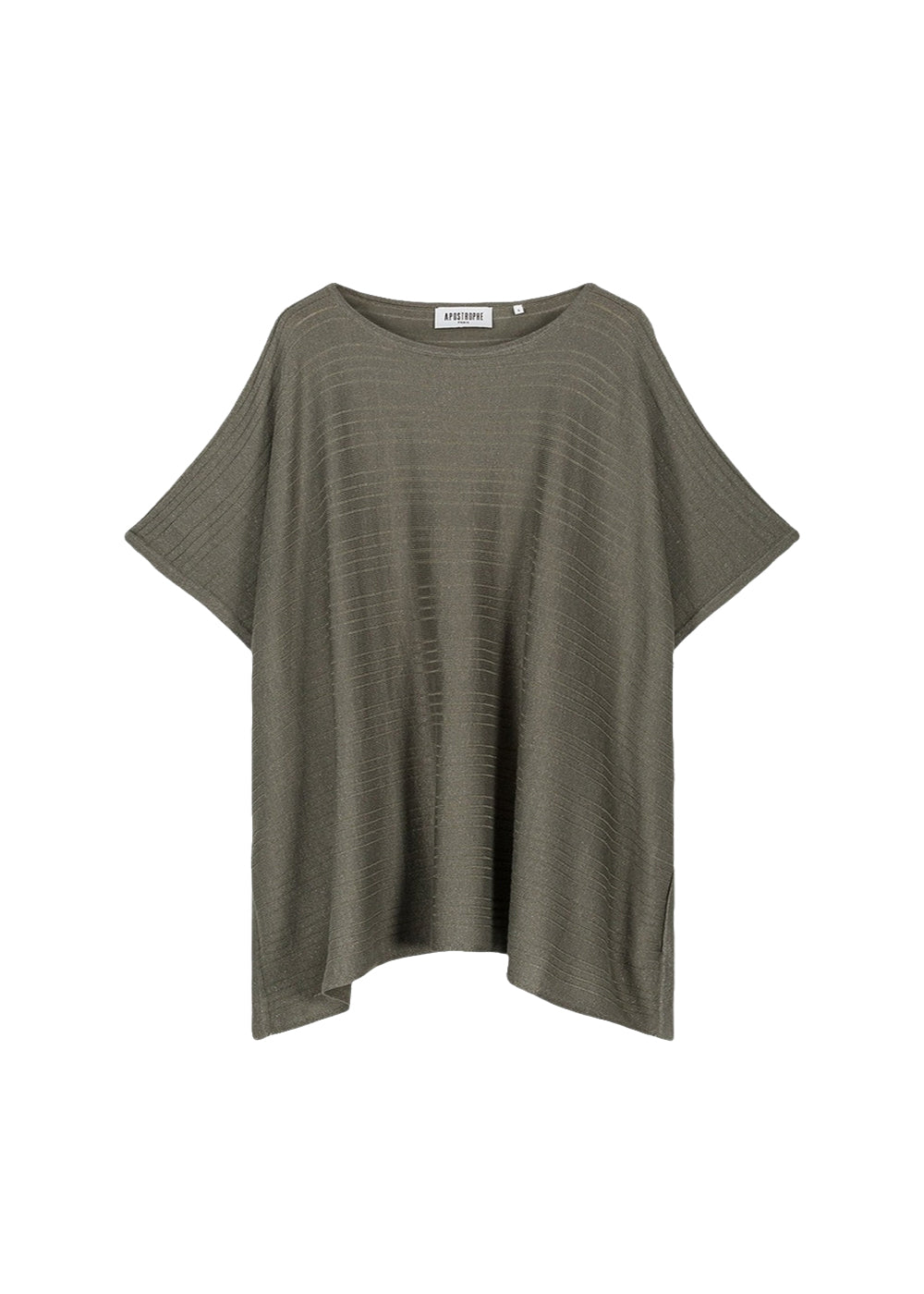 Oversized poncho jumper - Khaki