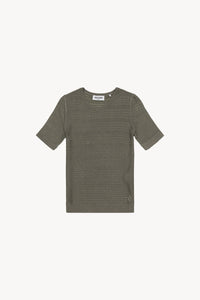 Pull manche courte - Kaki