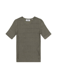 Pull à manches courtes - Kaki