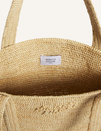 Raffia Tote - Driftwood